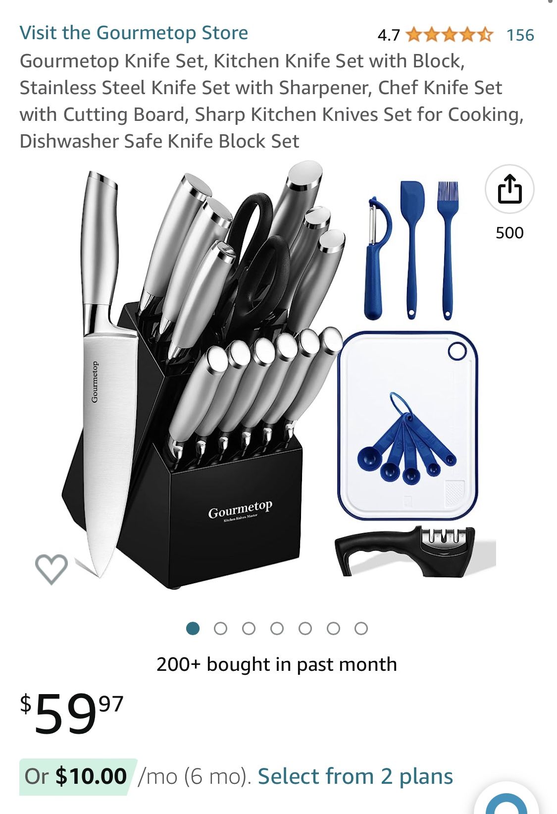 Knife Set 18 Pieces for Sale in Brownsville, TX - OfferUp