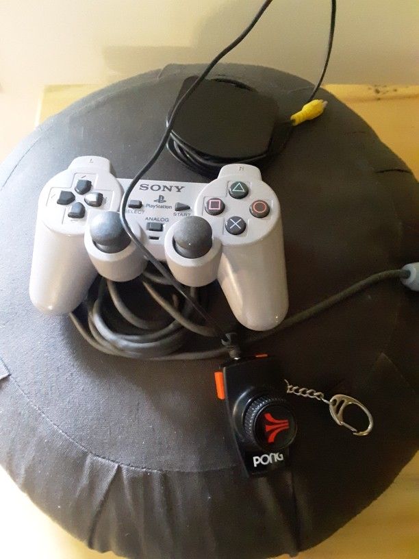 Playstation 1 Controller And ATARI