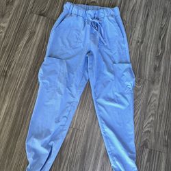 Light Blue Scrub Pants