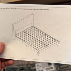 Full size bed frame