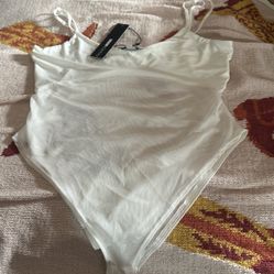 Bra Top With Mesh Bodysuit