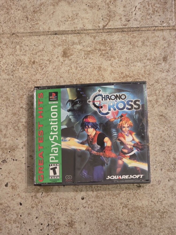 Ps1 CHRONO CROSS GAME