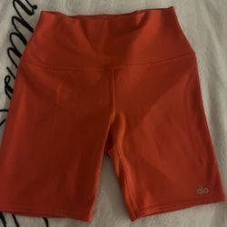 ALO red shorts 