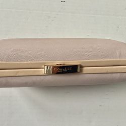 Coach Hardshell Clutch / Crossbody Bag #51526 Saffiano leather Minaudiere  Preowned