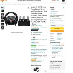 Racing Wheel Set Quick Sale