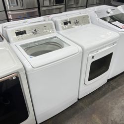 Samsung high efficiency top load washer and gas dryer energy star 