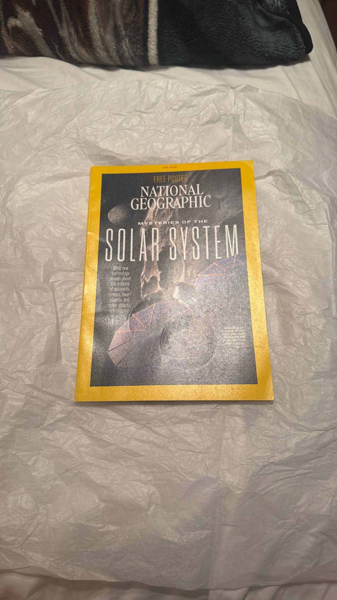 NATIONAL GEOGRAPHIC Magazine September 2021 Mysteries Of The Solar System