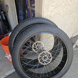 Bike Wheels Black