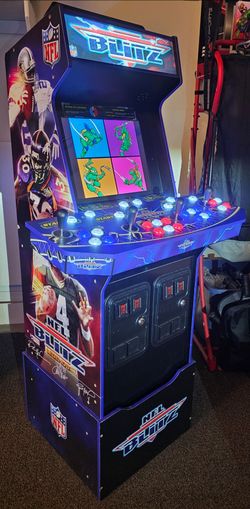NFL Blitz Arcade1up Cabinet With Over 15,000 Video Games