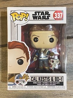 Star Wars : Jedi Fallen Order Cal Kestis & BD-1 Funko Pop! Vinyl Figure #337