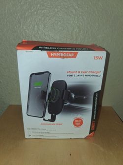 HyperGear 15W Wireless Charging Car Mount