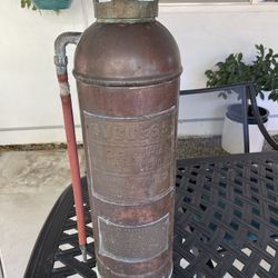 Success Vintage Fire Extinguisher 
