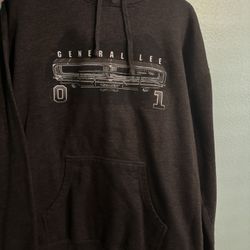 General Lee Black Hoodie