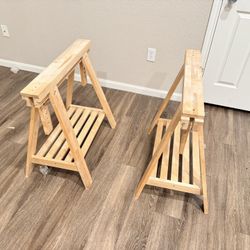 Adjustable Trestle Legs – Great for Art or Drafting Desks