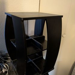 Rotating DVD Stand/End Table
