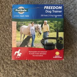 PetSafe Freedom Dog Trainer Collar & Receiver PDT00-15117 NIB 