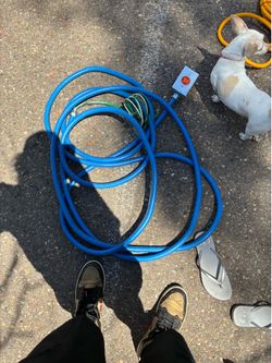 Liquid-Tight Flexible Electrical Whip w/ Heavy Duty Locking Outlet Box