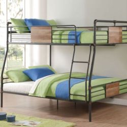 Full XL/Queen Bunk Bed New In Box Mattress Sold Separately
