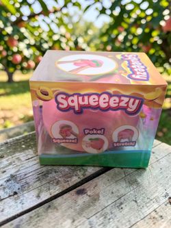 Peach Squeezy Squishy Toy Jumbo Fruit Sensory Stress Relief Toy Peach Fidget Toy Cute Kawaii Gift