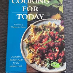 “Cooking for Today" by Marguerite Patten, described as "a complete healthy guide for the modern cook.