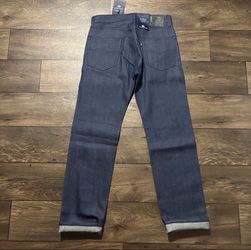 Levi’s Blue Tab Japanese Selvedge 505 Regular Fit Men’s Denim Jeans Size 30x32