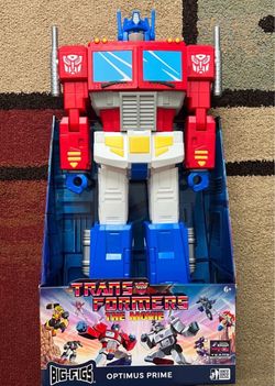 Transformers The Movie BigFigs Optimus Prime 30" Target Exclusive Figure IN HAND