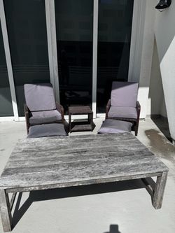 Outdoor Patio Furniture Set – 4 Pieces