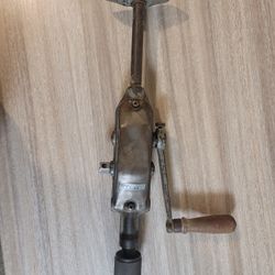 Antique 2 Speed Hand Drill 