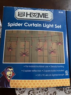 Spider curtain light