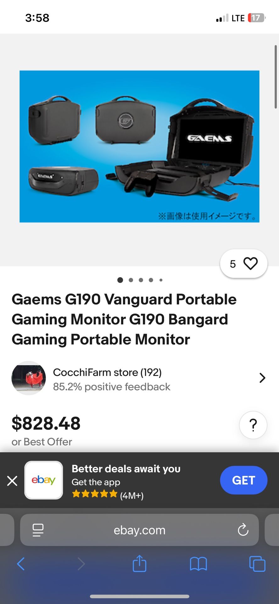 X Gemini g Portable Monitor 