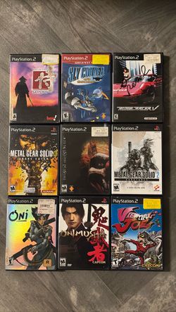PlayStation 2 Games Lot of 9