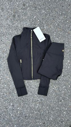 Black with Gold zipper Set
