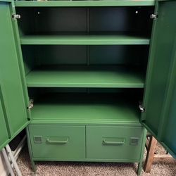 Green Ikea Storage 