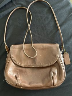 Coach Vintage Leather Purse Medium Brown, Circa 1992 No. 0423-225