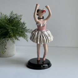 Rare & Retired Moo Moo in a Tutu Figurine by Westland Giftware 