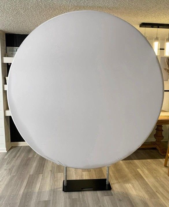 Round Decoration Back Drop Circle.