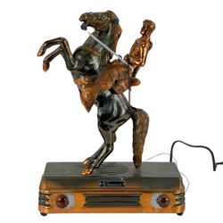 Vintage Abbotwares Model Z477 Rearing Horse & Cowboy Radio – Restoration Project