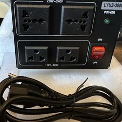 1500W Voltage Converter Transformer 1500 Watt Step Up/Down Convert From 110V-120V to 220V-240Vt