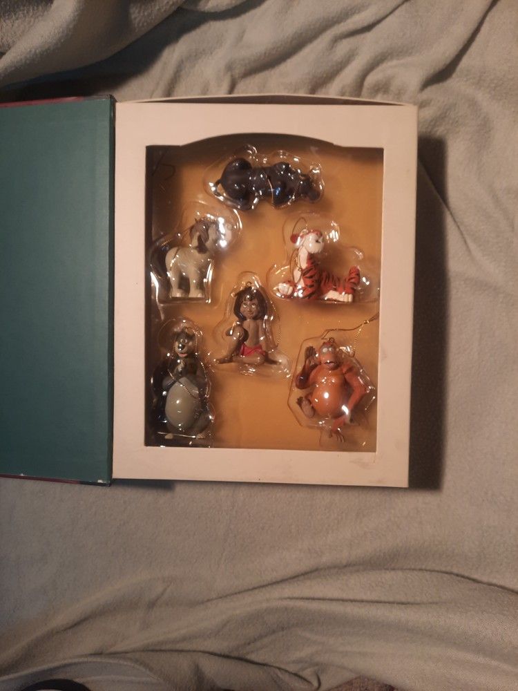 Disney Jungle Book Christmas Storybook Ornament Collection Retired