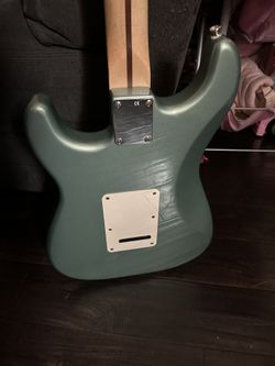Fender Standard Stratocaster HSS Agave Blue Strat Guitar for Sale in San  Fernando, CA - OfferUp