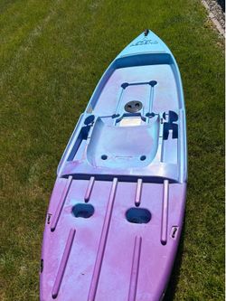 Ascend Sit-On-Top Kayak – Purple/Blue – Needs Small Repair
