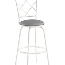 White And Grey Stools