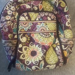 Vera Bradley Backpack Purple Medium