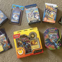 New Pokémon TCG Sealed Collection Lot – Booster Packs, Tins, Mini, Blisters & Mystery Box