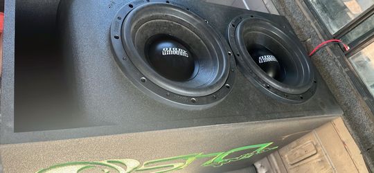 2 Sundown SA V2 12s + Rockford Fosgate T1500-1bdCP + Ported Box – $1,000 OBO