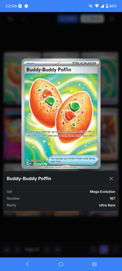 Buddy Buddy Poffin Mega Evolution