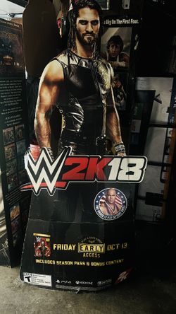Wwe 2K18 Seth Rollins’s Promotional Display