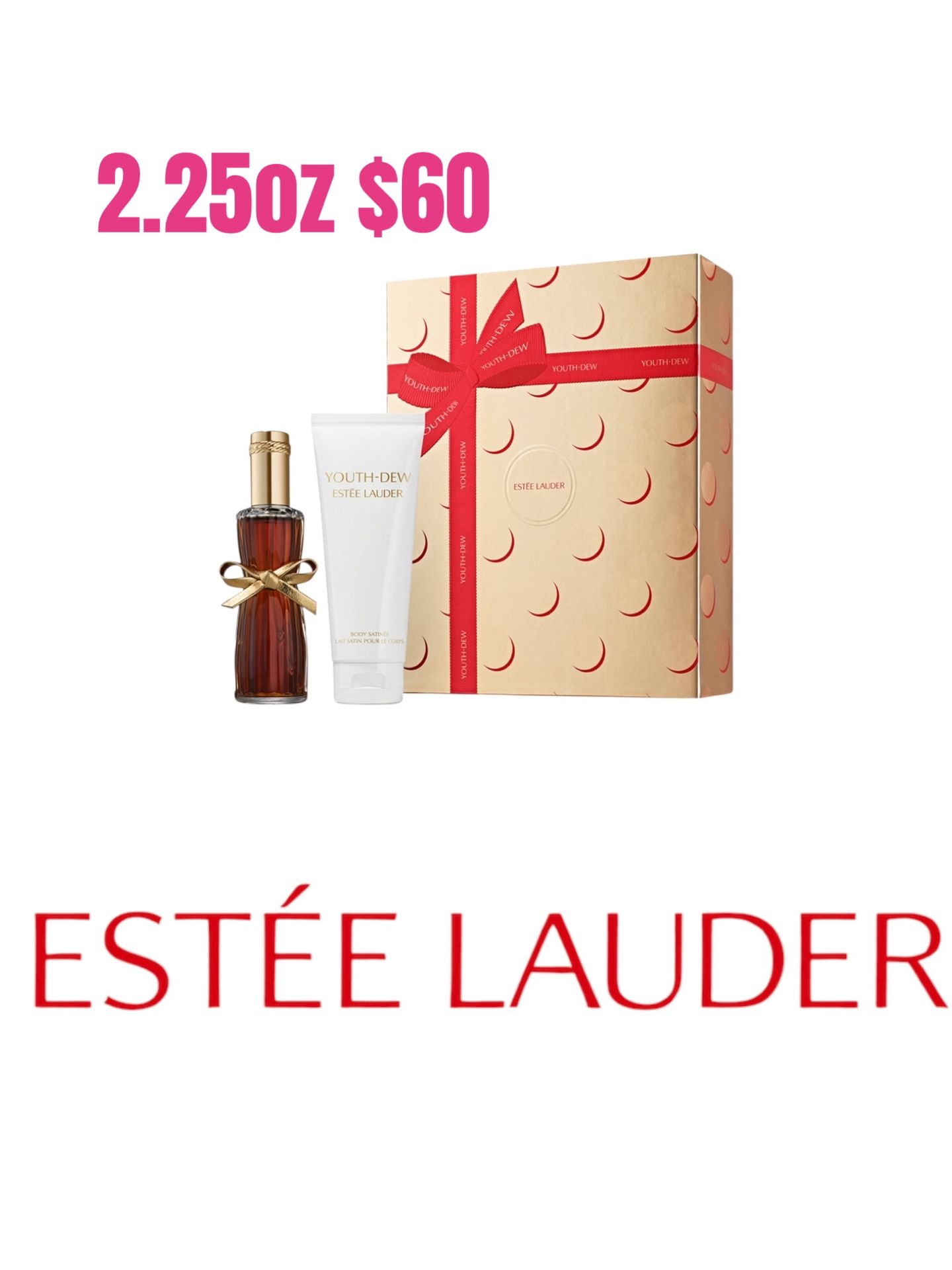 Estee Lauder 2-Pc. Youth-Dew Eau de Parfum Indulgent Duo Fragrance Gift Set💯original FIRM PRICE NO OFFERS ❌❌