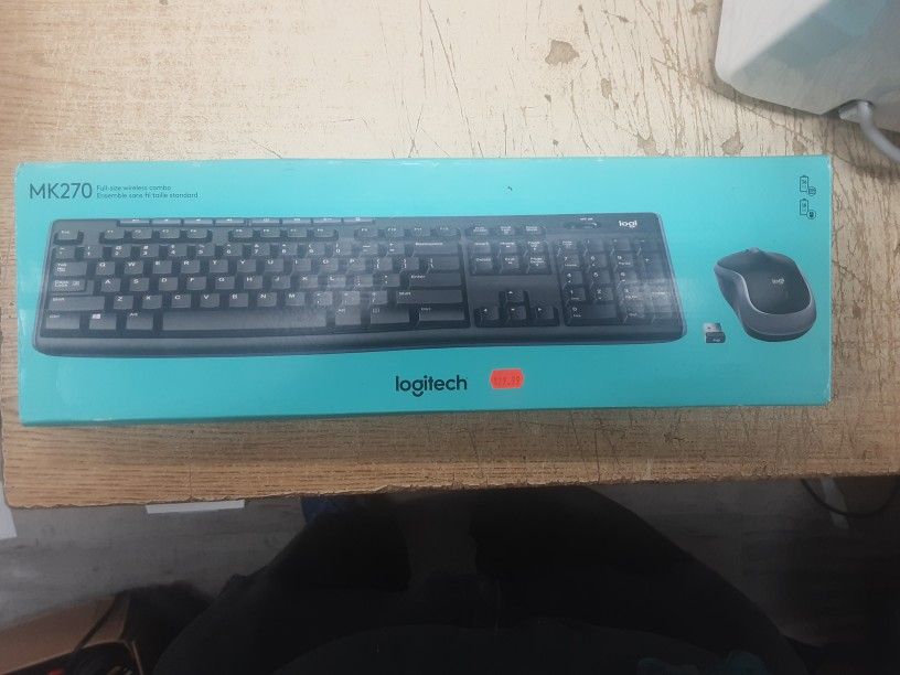 Wireless Keyboard and Mouse Combo,KOORUI 2.4G Silent Full Size Ergonomic Keyboard Mouse,12 Shortcut Keys & 3DPI Mouse,Cordless Computer Mouse and Keyb