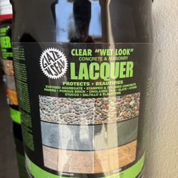 Glaze 'N Seal 5 gal. Clear Wet Look Concrete and Masonry Lacquer Sealer
